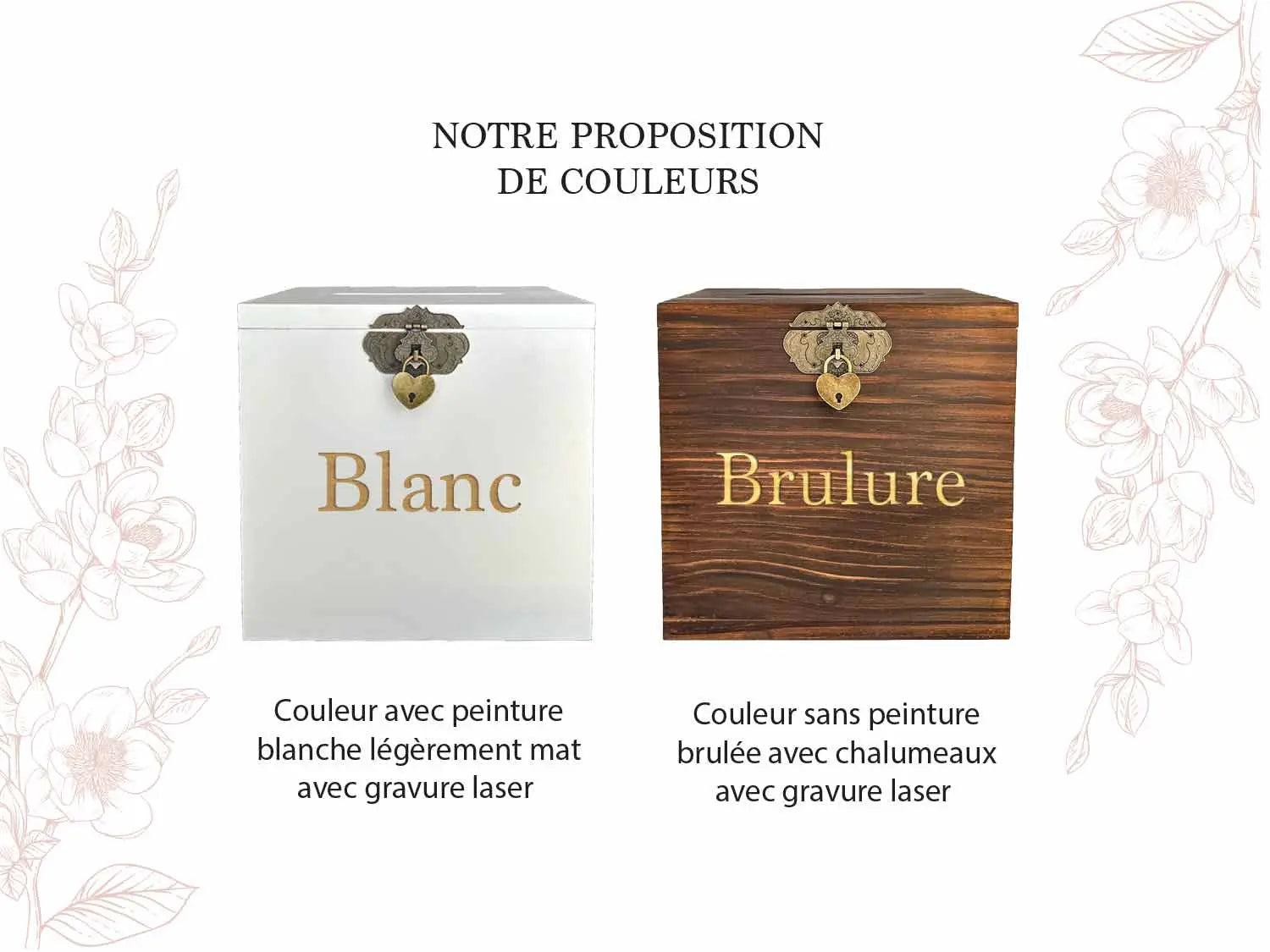 Urne mariage Amour sauvage