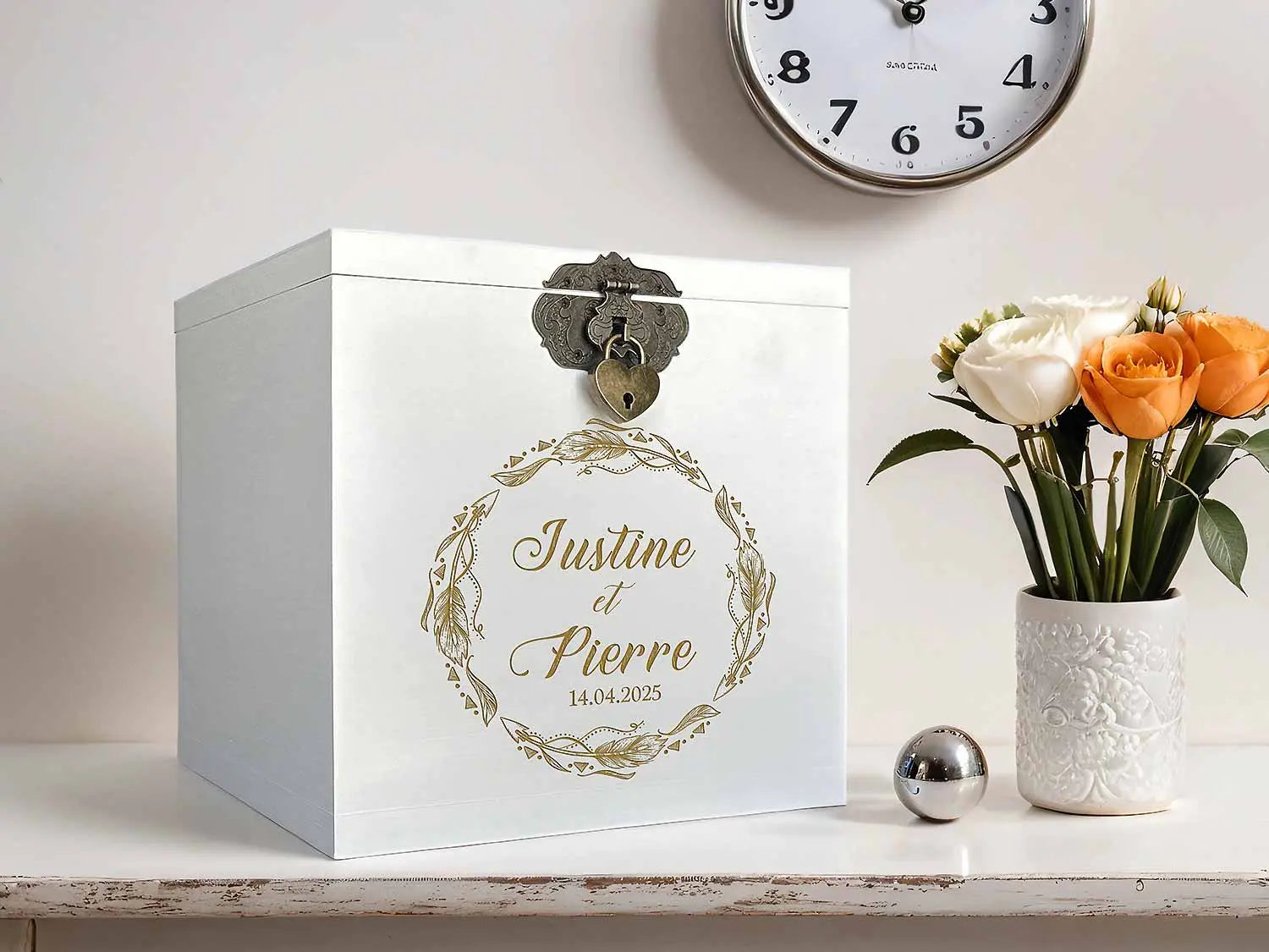 Urne mariage Bois d’amour