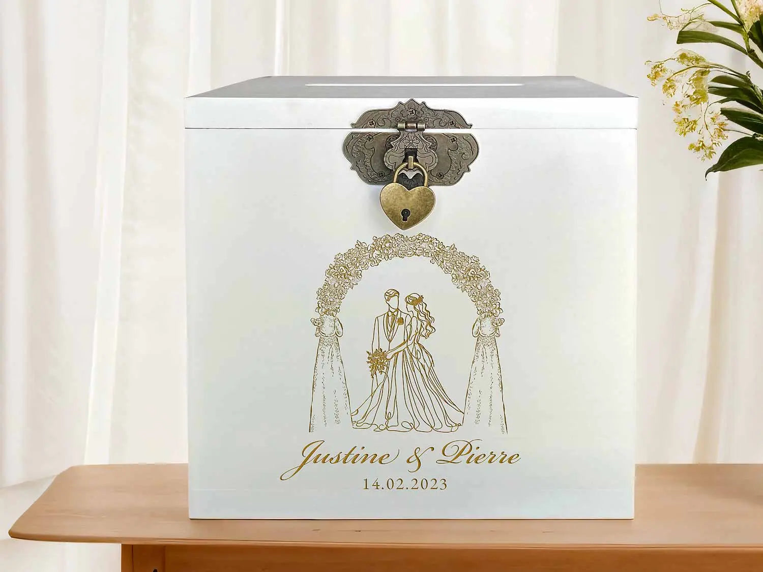 Urne mariage Mariage chic