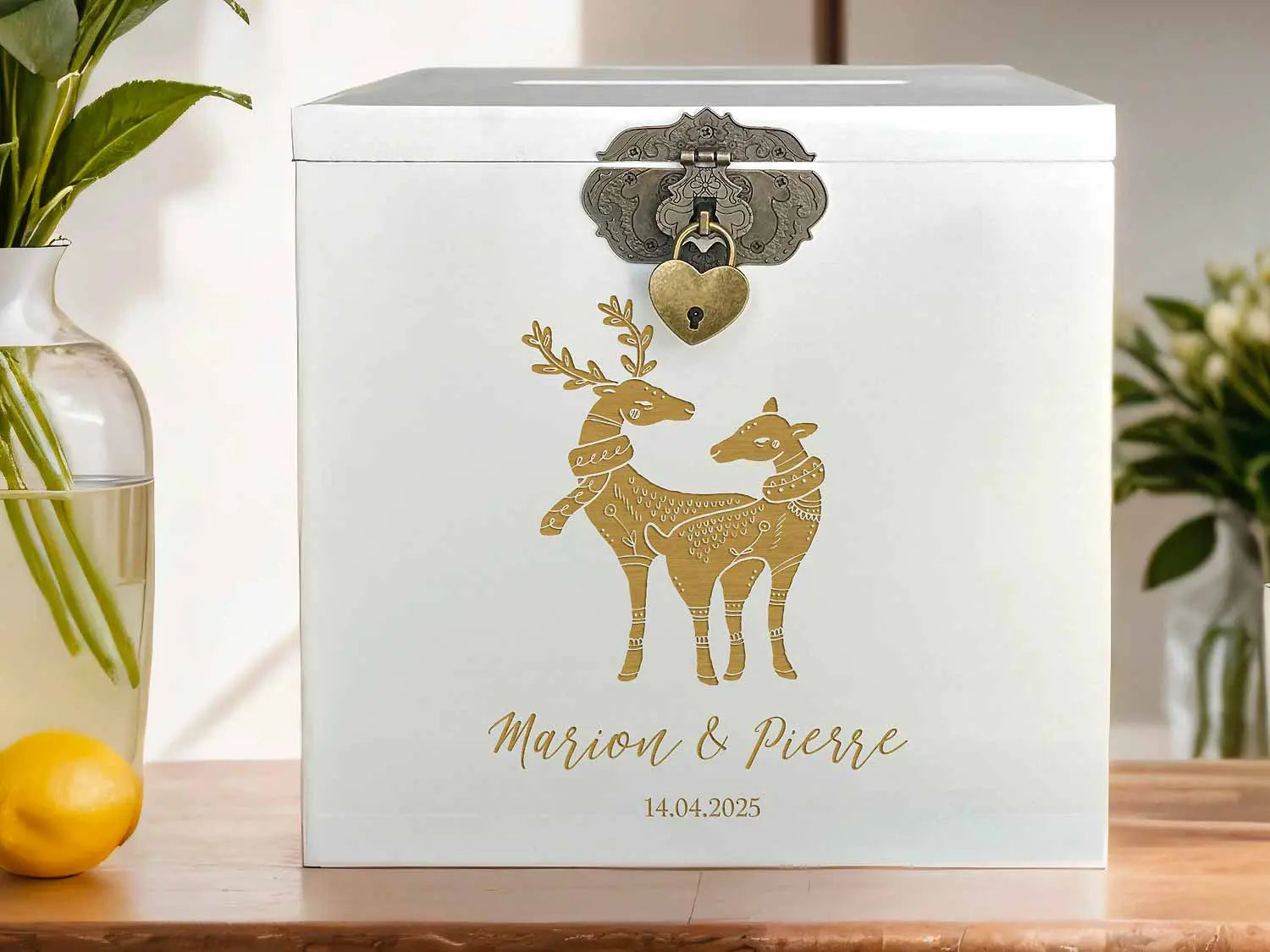Urne mariage Amour sauvage