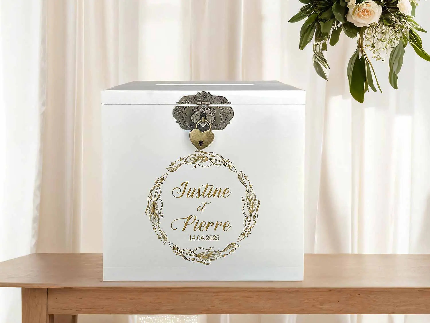 Urne mariage Bois d’amour