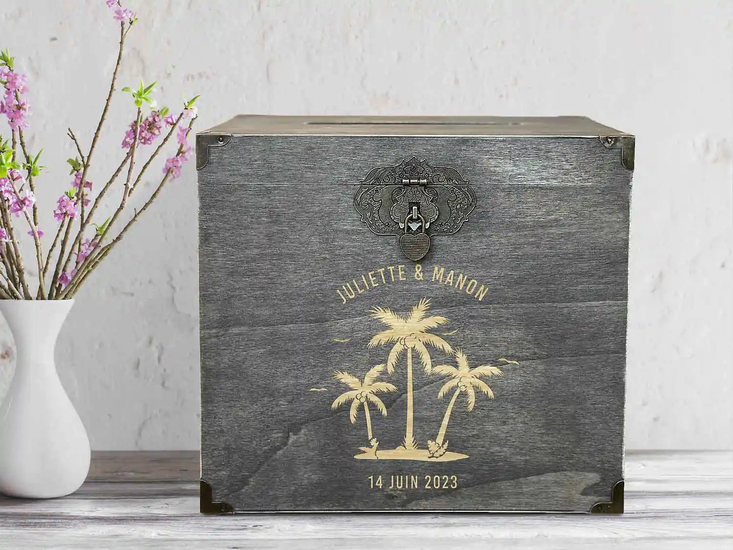 Urne mariage Brise tropicale