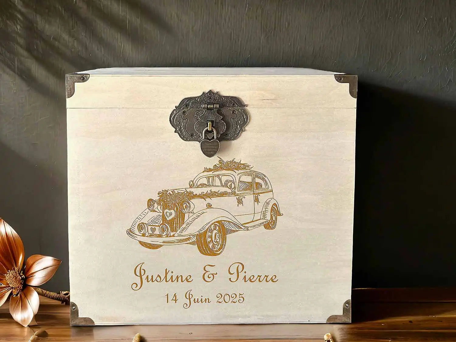 Urne mariage Chemin du bonheur