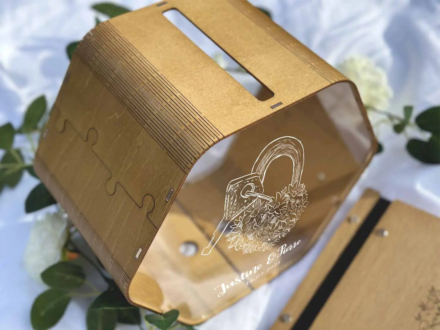 Urne mariage Clé du bonheur