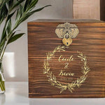 Urne mariage Elégance rustique
