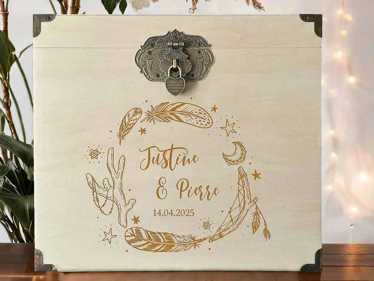 urne-mariage-étoile-filante-face