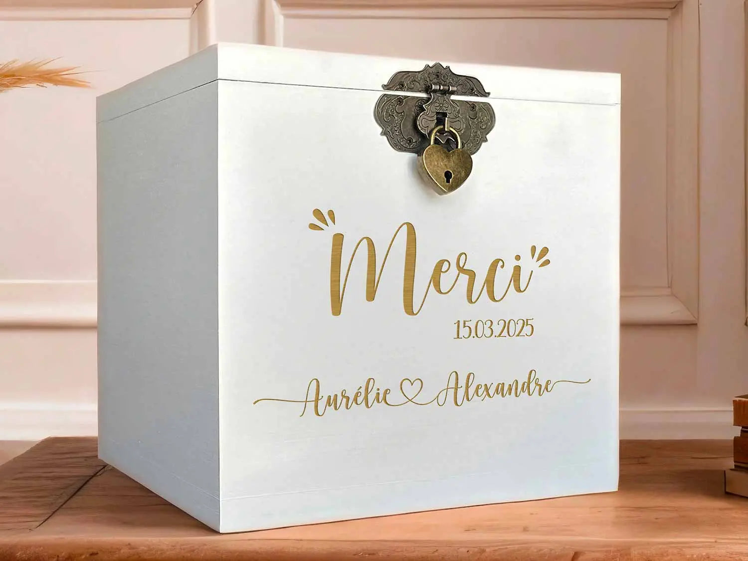 Urne mariage Merci