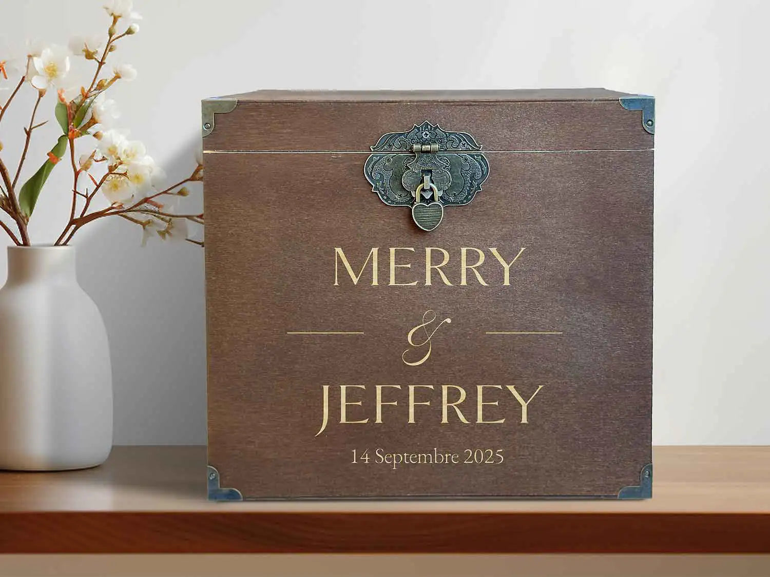 Urne mariage Signature d’éternité