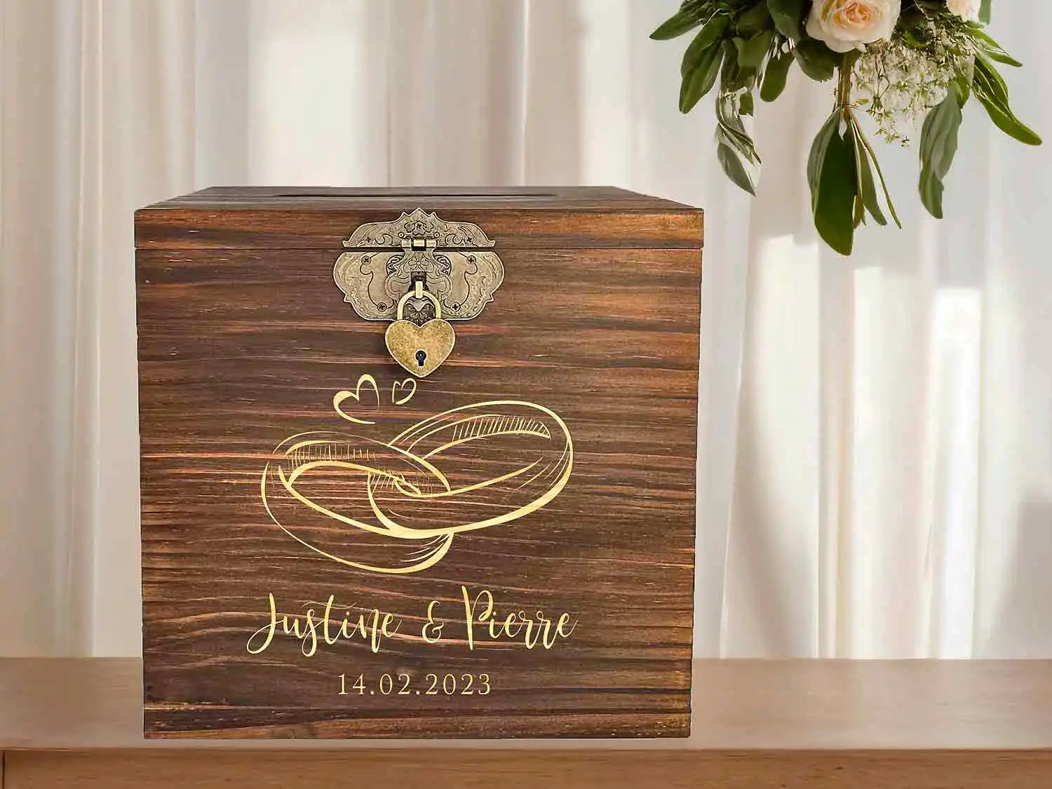 Urne mariage Tendresse d’amour