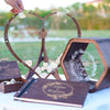 Livre d'or mariage alternative en coeurs personnalisé - 14 - Monzaya