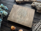 Livre d'or mariage en bois personnalisé - 09 - Monzaya