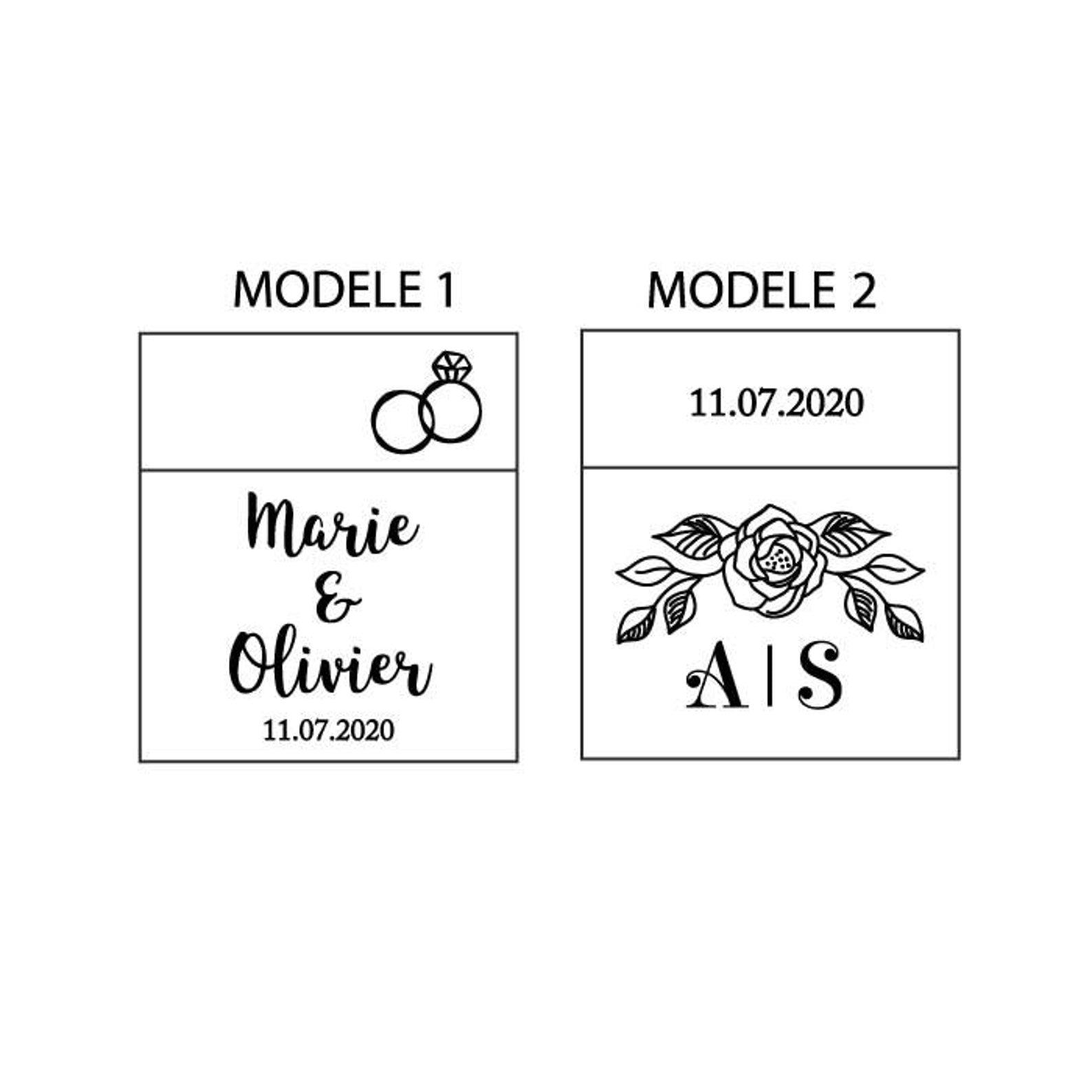 Boite alliance en bois personnalisée - 02 - Monzaya