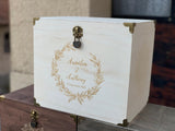 Urne mariage en bois personnalisée - 02 - Monzaya